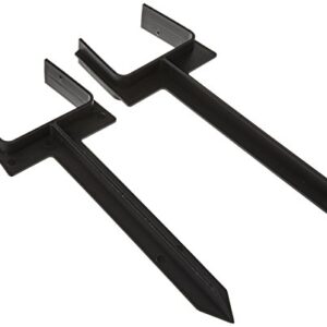 Amerimax Downspout Anchor, 2-Pack, Gray/White