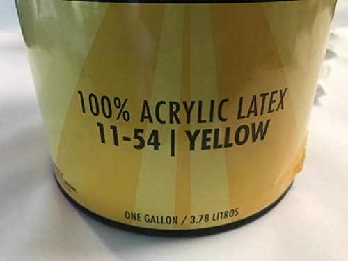 Yellow Acrylic Paint with Reflective Glass Beads - Image 4