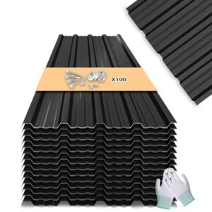 Heavy Duty Galvanized Metal Roofing Panels 20 Pcs