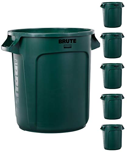 Rubbermaid 10-Gallon BRUTE Heavy-Duty Trash Can