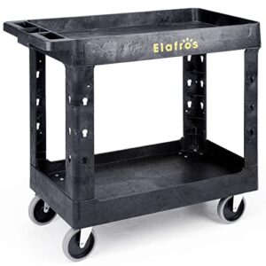 ELAFROS Heavy Duty Utility Cart 34x17" 550 lbs