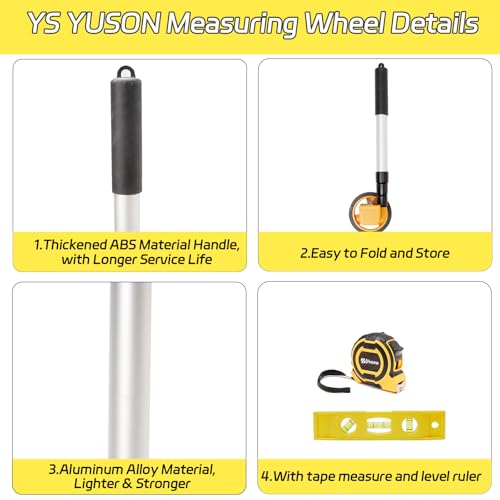 YS YUSON Digital Measuring Wheel, 9999Ft - Image 4