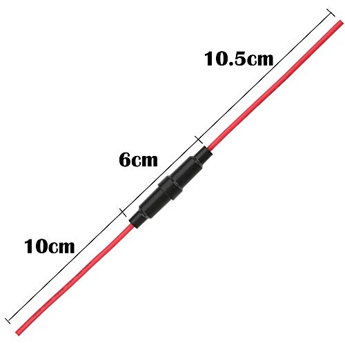 Inline Screw Fuse Holder with Glass Fuses - Image 6