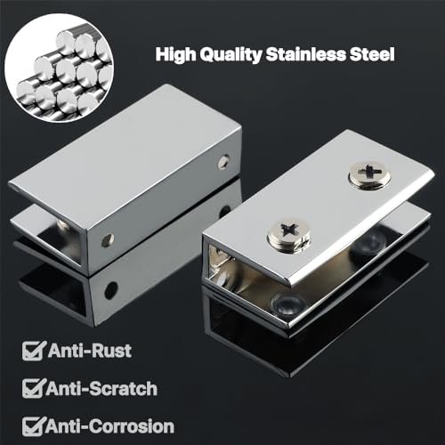 Sayayo 24 Inch Glass Shelf with Brackets - Image 5