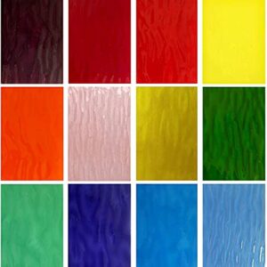 Unicoshape 12 Sheets Stained Glass Tiles