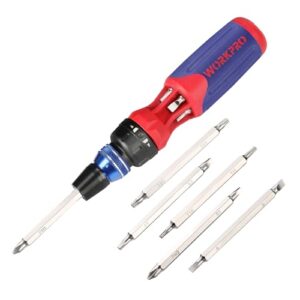 WORKPRO 12-in-1 Ratcheting Screwdriver Set