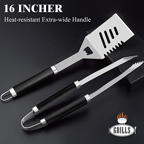 ROMANTICIST 26pcs Grill Tool Set with Apron - Image 2