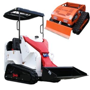 Mini Skid Steer Loader & Remote Control Mower