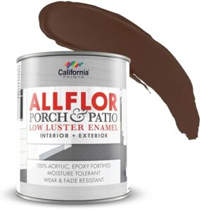 California Paints Allflor Floor Enamel Saddle Brown