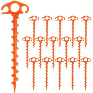 COBARYEN 16 Pack Heavy Duty Tent Stakes
