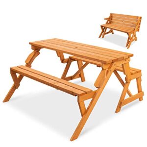 Best Choice 2-in-1 Wooden Picnic Table