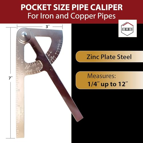 Pocket Caliper for Iron and Copper Tubing - Image 2