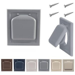 Exclusive Dual Door Dryer Vent Cover 4"