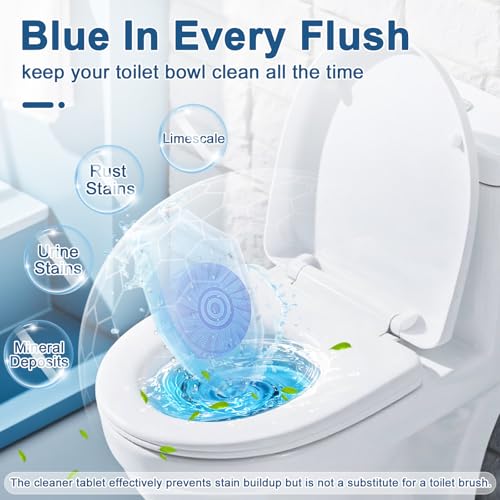 Blue Toilet Bowl Cleaner Tablets - 30 Tabs - Image 3