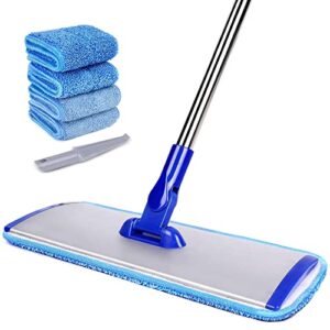 18" Microfiber Flat Mop with Pads
