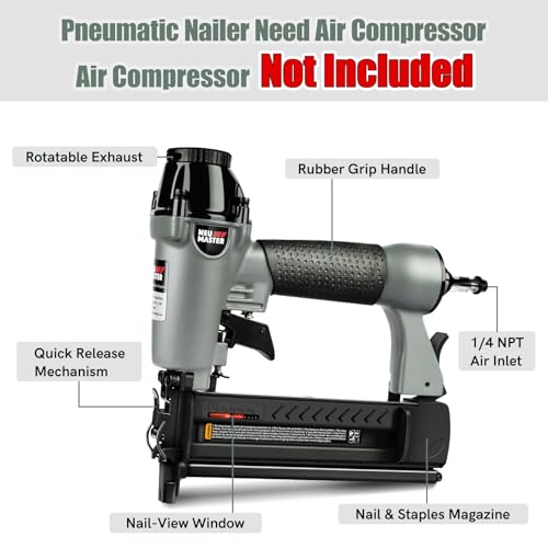 NEU Pneumatic Brad Nailer & Staple Gun - Image 2