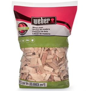 Weber Apple Wood Chips for Smoking and Grilling