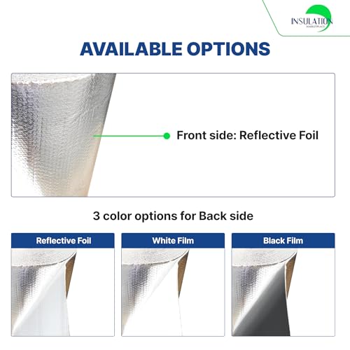 48" x 100ft Reflective Bubble Insulation Roll - Image 3
