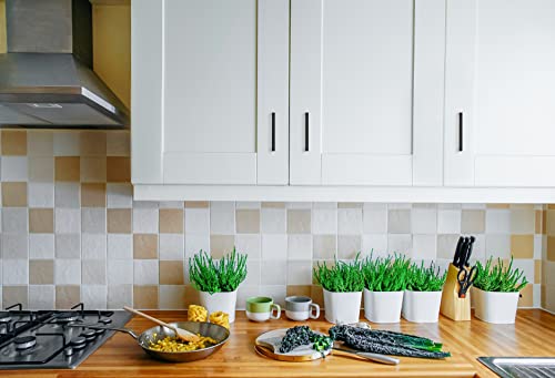 25 Pack 4 Inch Square Matte Black Drawer Handles - Image 2