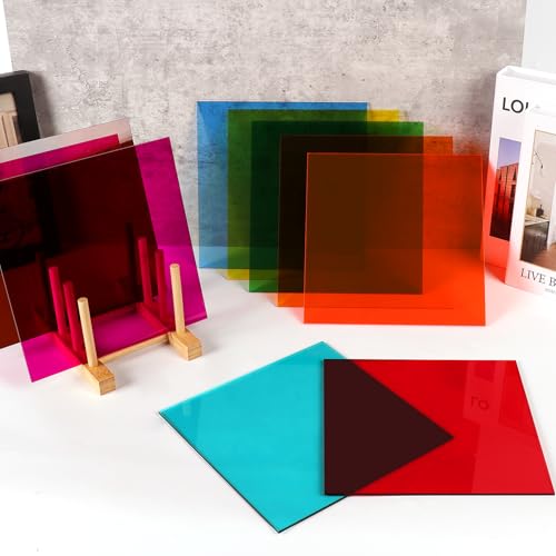 Acrylic Sheets 1/8" Thick, 10Pcs, 8x8in - Image 6