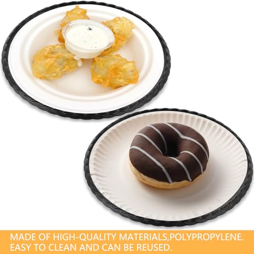 MIDELONG 9 Inch Plastic Paper Plate Holders - Image 5