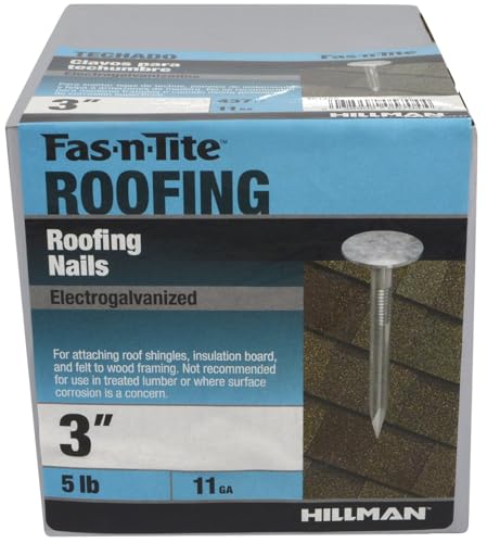 Fas-N-Tite 3" Electro-Galvanized Roofing Nails - Image 2