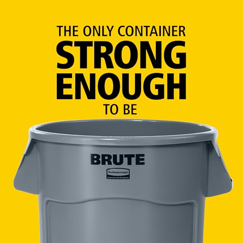 Rubbermaid BRUTE 44-Gallon Heavy-Duty Trash Can - Image 4