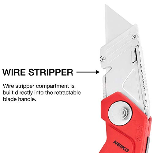 NEIKO 4-In-1 Folding Utility Knife & Cutter - Image 5