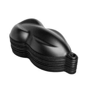 Black Plastic Car Models for Paint Display