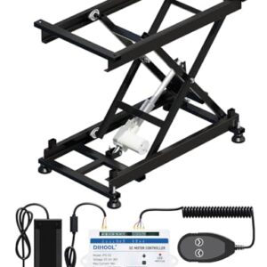 DIHOOL Electric Scissor Lift Table, 350Lbs Capacity