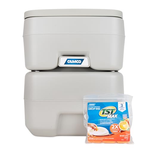 Camco 5.3-Gallon Portable Toilet with Easy Transport - Image 2