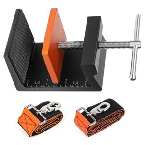 Universal Ladder Stability Anchor with Safety Straps