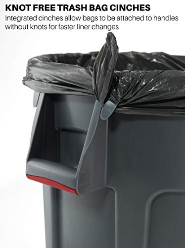 Rubbermaid 20-Gallon BRUTE Heavy-Duty Trash Can - Image 3