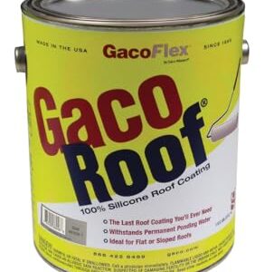 GacoFlex Roof Coating 1 Gallon Gray Silicone