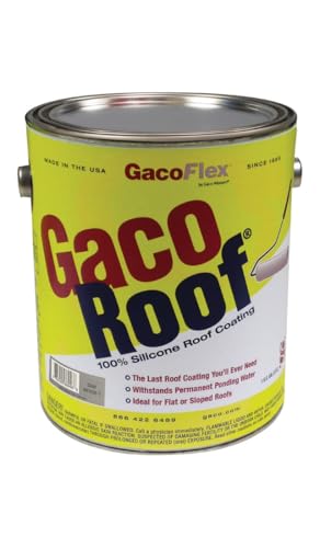 GacoFlex Roof Coating 1 Gallon Gray Silicone
