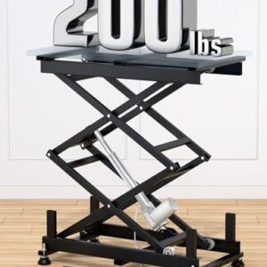 DIHOOL Electric Scissor Lift Table 200Lbs