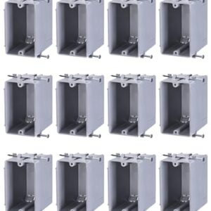 LEONLITE 12 Pack Electrical Outlet Box