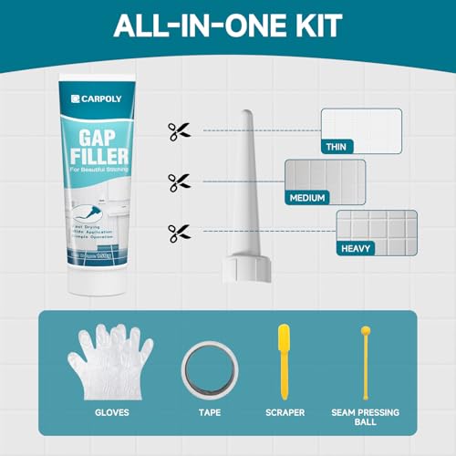 CARPOLY Black Grout Repair Kit, 5.29oz - Image 6