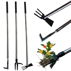 3-in-1 Stand Up Weeder Tool with Edger