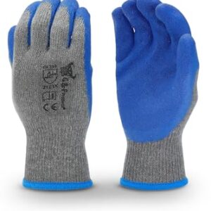 12 Pairs Large Rubber Latex Work Gloves