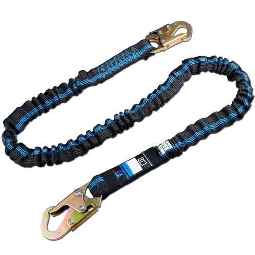 6FT Safety Harness Lanyard with Shock Absorber