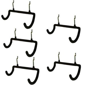 5PCS Pegboard Drill Holder with Hooks