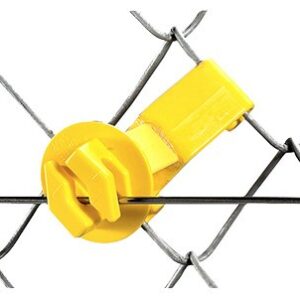 Yellow Electric Fence Insulator 25-Pack