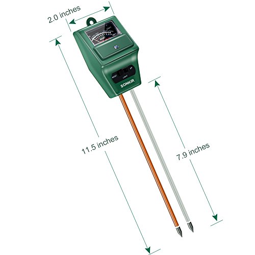 SONKIR 3-in-1 Soil pH Meter for Plants - Image 2