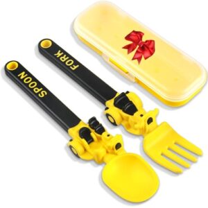 Toddler Motorcycle Forks and Spoons Set