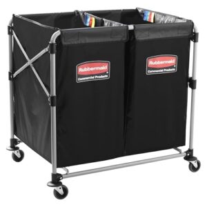 Rubbermaid Collapsible X Cart for Laundry/Trash