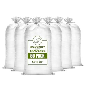 Heavy Duty Flood Sandbags 50 Pack