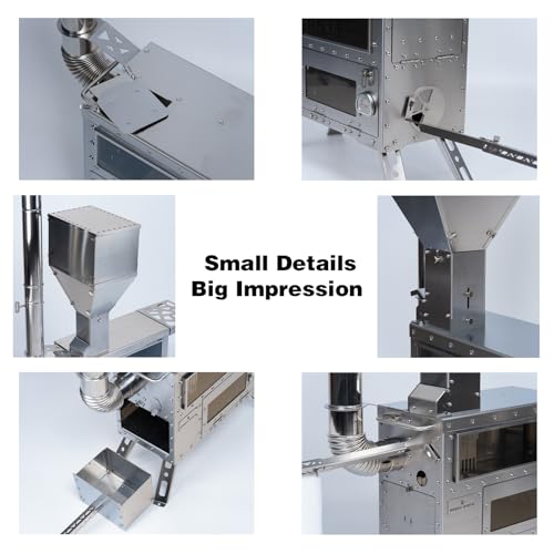 GREEN STOVE Portable Wood Burning Camping Stove - Image 4