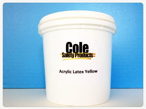 Yellow Acrylic Paint with Reflective Glass Beads - Image 2