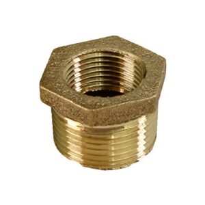 Lead-Free Brass NPT Bushing with Hex Head